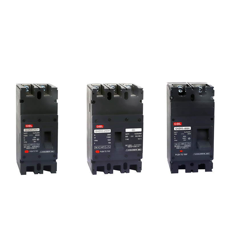 125 250 400 630A  MCCB DC circuit breaker